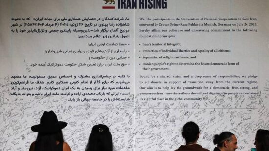 IRAN RISING – A UNITED CALL FOR FREEDOM